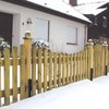 2 Pcs Fence Post Repair Kit, Heavy Duty Fence Post
