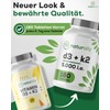 Natural Vitamin D3 K2 Tablets High Dose - 5000 IU