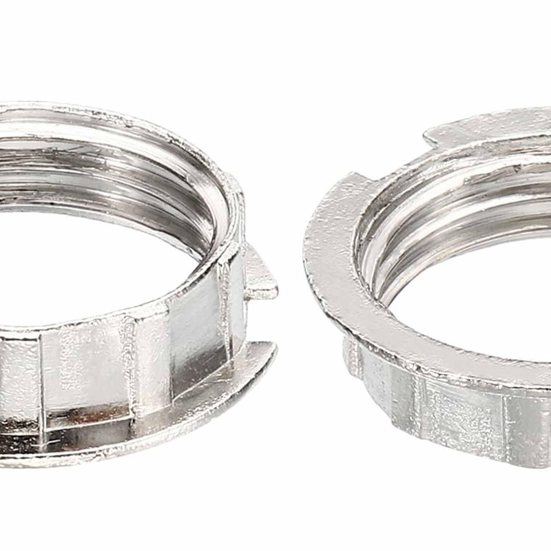 6-Pack G9 Light Socket Adapter Rings – M20 Metal Lampshade