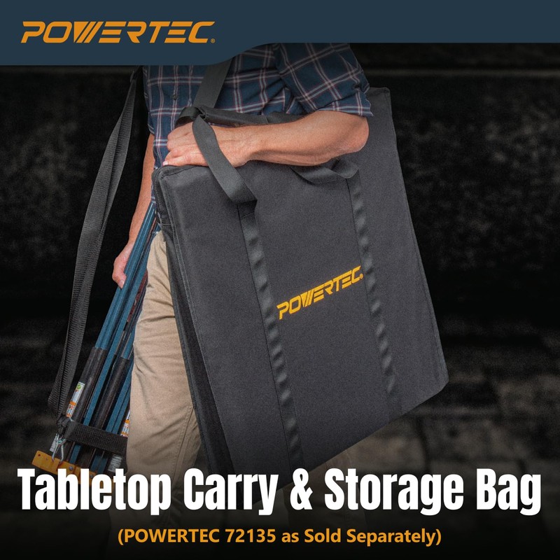 POWERTEC Arachni Flex 24" x 48" Foldable Workbench Tabletop -