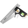 PINAVA® Combination Angle 150 mm [Opposite Scale & Precise Angle]