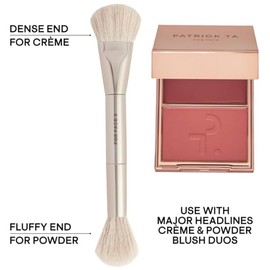 Brocha Maquillaje Rubor Duo Crema Polvo Patrick