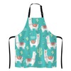 Lefolen Kitchen Cooking Apron-4, Multi Lf69, 31 X 27 Inch