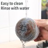 Steel Wool Scrubber,Metal Stainless Steel Scrubber for Cleaning Dishes,Brillo Pads