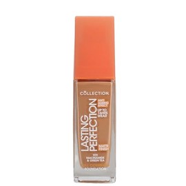 Collection Cosmetics Lasting Perfection Matte Foundation, Full Coverage, Anti-Ageing Effect, 14W Caramel Warm 27ml