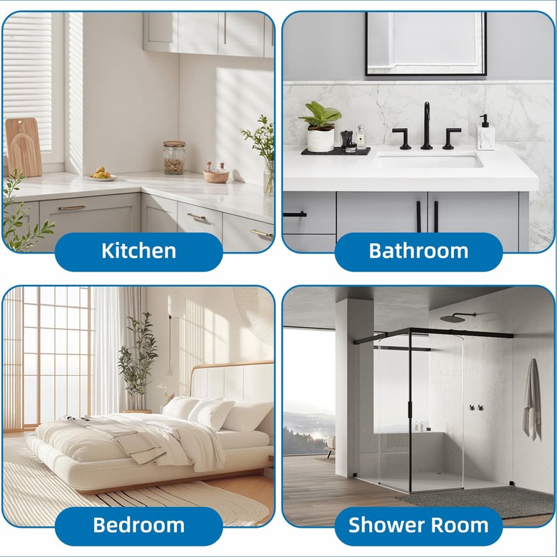 4-Arm Swivel Towel Rack, Zynuhmo 4 Tiers Adjustable Suction Cup
