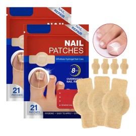 42pcs Parches Antimicóticos For El Tratamiento De Uñas                                                                                                