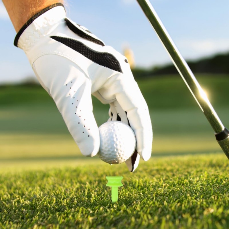 Vayfoni 50PCS Plastic Golf Tees - Golf Tees Plastic Set