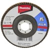 Makita D-27109 Flap Disc 125Mm A80 Bevel, Multi-Colour