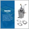 RATCHROLL Carburetor with Gasket for CAT RP6500, RP7500E, RP8000E Gas