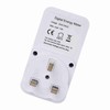UK Plug Plug-in Digital LCD Energy Monitor Power Meter Electricity