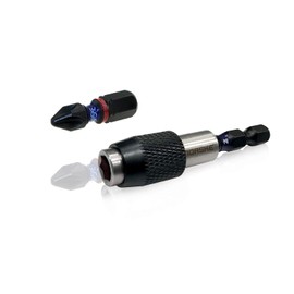 Norske Tools NIBPI703 42pcs Screwdriver Bit Set, Impact Torsion, PH Bits, SQ Bits, TORX Bits, Socket Adapters, Nutsetters, Magnetic QC Bit Holder