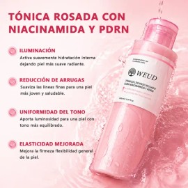 Facial Weud Pdrn Reafirmante Antiarrugas: Tónico Sérum
