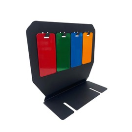 Stronchuan 1.57 Inch Shooting Target, Reset Target, Airsoft Target, Bb Gun Target, Pellet Gun Target, Four Target Positions, with Crisp Metal Shooting Sound, Suitable for Indoor and Outdoor