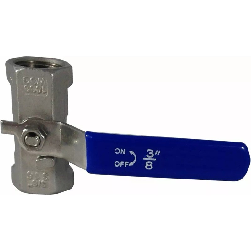 Abrasive Mechanics Sandblaster Valve Steel Replacement, Long-Lasting 3/8" Sand Metering