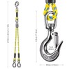 Dolibest 16ft Boat Tow Harness Boat Tow Ropes, Easy Connection