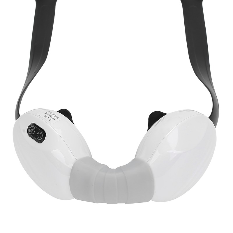 Electric Neck Massager Hot Compress Kneading Portable Cordless Neck Care