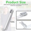 2 Pack WR12X32352 Refrigerator Door Handle Set, for GE Refrigerator