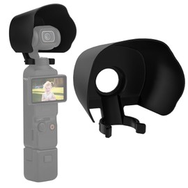 Lens Sunshade Hood Compatible for DJI Osmo Pocket 3 Plastic Head Lens Sunshade Sunhood Protective Cover Guard Protector for DJI Osmo Pocket 3 Accessories
