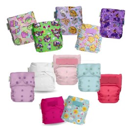 Pañales Ecológicos Lavables Ecopipo 12 Pack Mix                                                                                                       