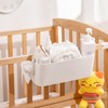 Yitobici Pack of 2 Hanging Bed Organiser Storage Baskets, Hanging