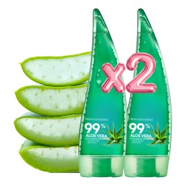 Aloe Vera 99% Gel Sábila Facial Piel Blanqueamiento 125ml F