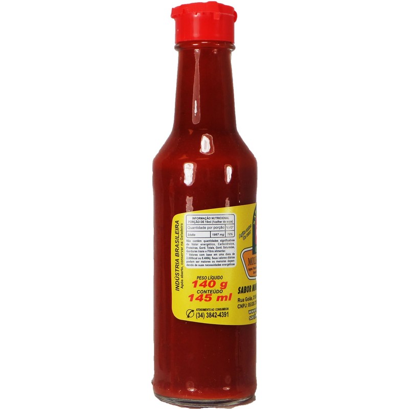 Hot Pepper Sauce Sabor Mineiro - 5.07 Fl. Oz. |
