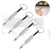 4Pcs Key Holder for Marshall, Guitar Plug Keychain Creative Amp