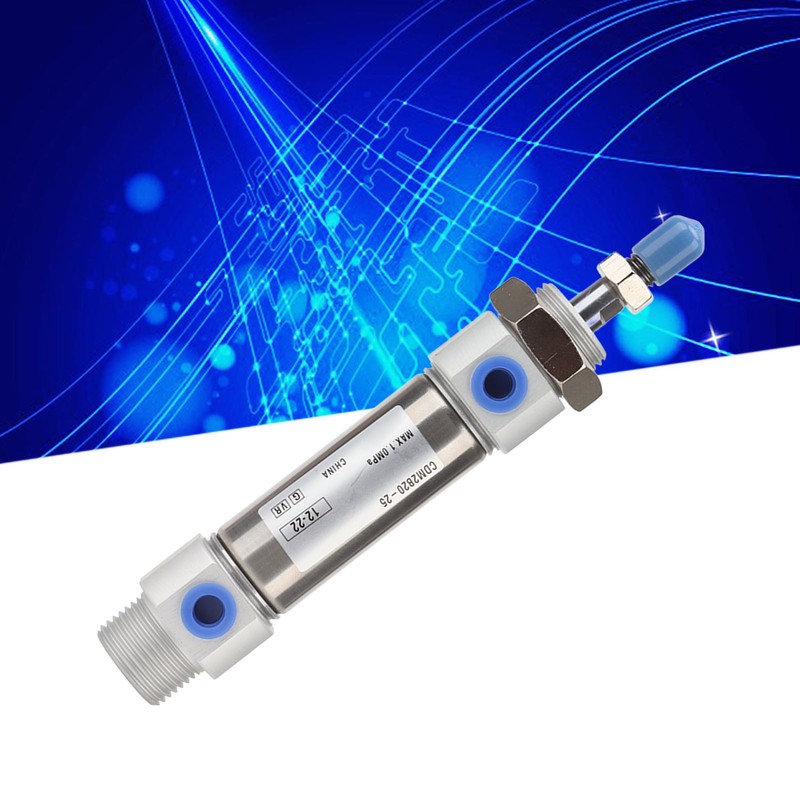 Air Cylinder Pneumatic SMC Type Screwed Piston Rod 2 Action