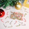 HADDIY Christmas Mini Candy Canes Decorations,60 Pcs Polymer Clay Canes
