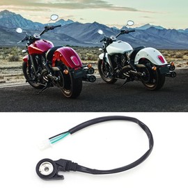 Motorcycle Side Stand Switch, Asudaro Universal Motorcycle Stand Motor On/Off Switch Control Motorcycle Repair, Black