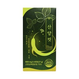 Goat Cut 600mg x 45 tablets 1 box Goat Ginseng Complex Powder Ginseng Indigestible Maltodextrin Lactobacillus / 산양컷 600mg x 45정 1박스 산양삼복합분말 인삼 난소화성말토덱스트린 유산균