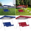 Outdoor Terrace 3 Seat Swing Seat Waterproof Cover Swing Top