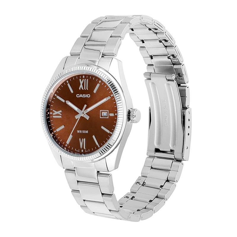 Casio Casual Watch MTP-1302DD-5AVDF, red, Modern