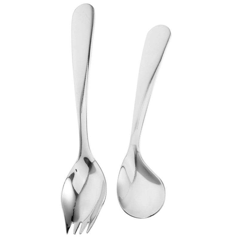 Healvian Adaptive Utensils Set Curved Utensil Angled Spoon and Fork