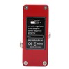 Distortion Effect Metal Shell Red True Bypass Foot Switch for