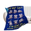 Koala Blanket Cute Koala Fleece Throw Blanket Fuzzy Plush Super
