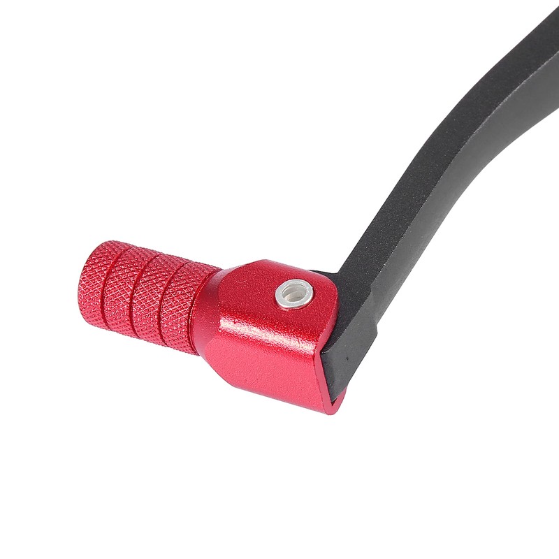 Motoforti Aluminum Alloy Motorcycle Folding Gear Shift Level Black Red
