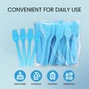 P 200pcs PANA Cosmetic Make Up Disposable Plastic 2.5" Spatulas