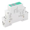 DIN Rail Voltmeter 3 Display Digits Voltage Meter LCD Digital