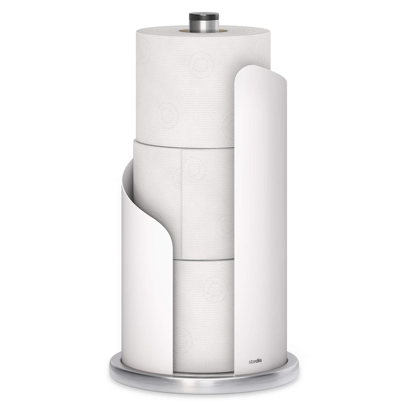 Stardis Kitchen Roll Holder, Stainless Steel/Matte Coated, Diameter: 15 cm