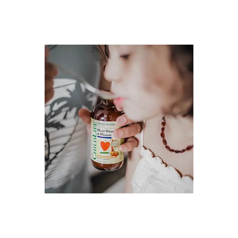 Multivitamínico Líquido Para Niños Naranja Y Mango 240 Ml Sabor