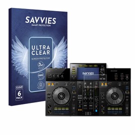 Savvies Pack of 6 Screen Protectors Compatible with Pioneer XDJ -RR Screen Protector Ultra Transparent