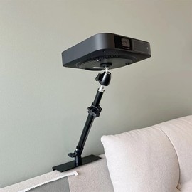 AiFeelife Bed Sofa Projector Stand - Invisible Installation Metal Holder - Multi-Angle Adjustment Bracket Mount - Compatible with XGIMI h2 / H3, Nebula, VANKYO, Epson