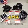 CARHOMESER New 4PCS Engine Motor & Trans Mount For 2002-2006
