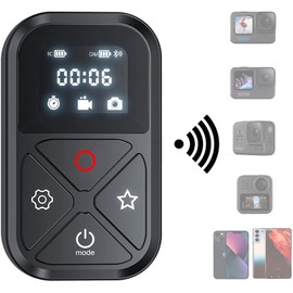 TELESIN Smart Wireless Remote Control For Gopro Hero 10 Hero 9 8 Max Action Camera Wifi Remote for Gopro Smart Remote (Gopro 10/9/8/Max)