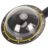 Dome Port IP68 98.4ft Waterproof Underwater Diving Lens Cover Housing