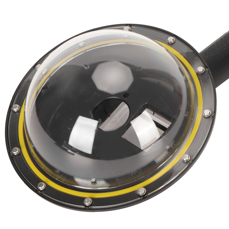 Dome Port IP68 98.4ft Waterproof Underwater Diving Lens Cover Housing
