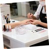 Cuencos para Remojar las Manos Transparente Bowl de Manicura para