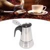 QANYEGN Stainless Steel Coffee Pot for Stovetop - Large Capacity